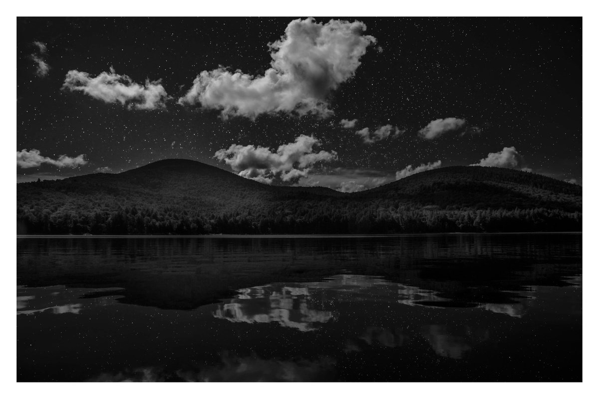Long Lake at Night, 36 x 24 by Brooke T Ryan