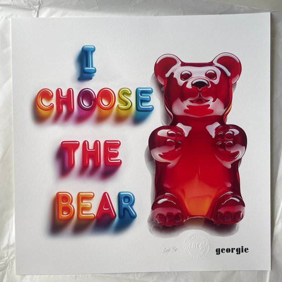 I CHOOSE THE BEAR