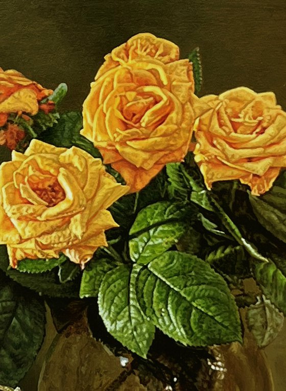 Yellow Rose Flowers
