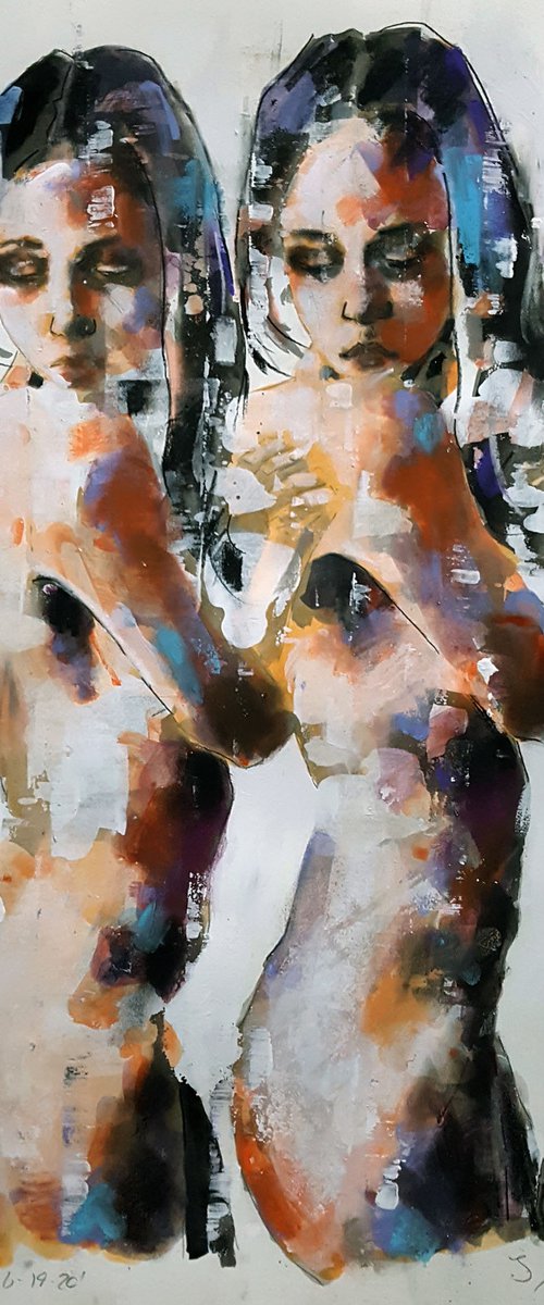 two figures 6-14-20 by Thomas Donaldson