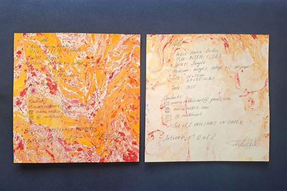 Set of 2 «Alien Flora»