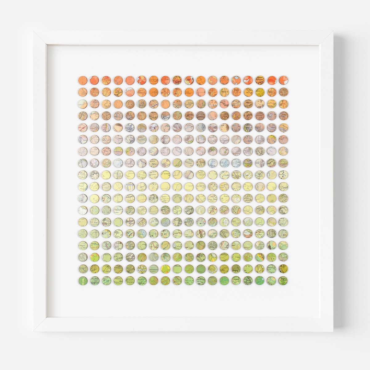 Geometric Transport Collage By Amelia Coward, 21 X 21, Land & Sky, Original Artwork