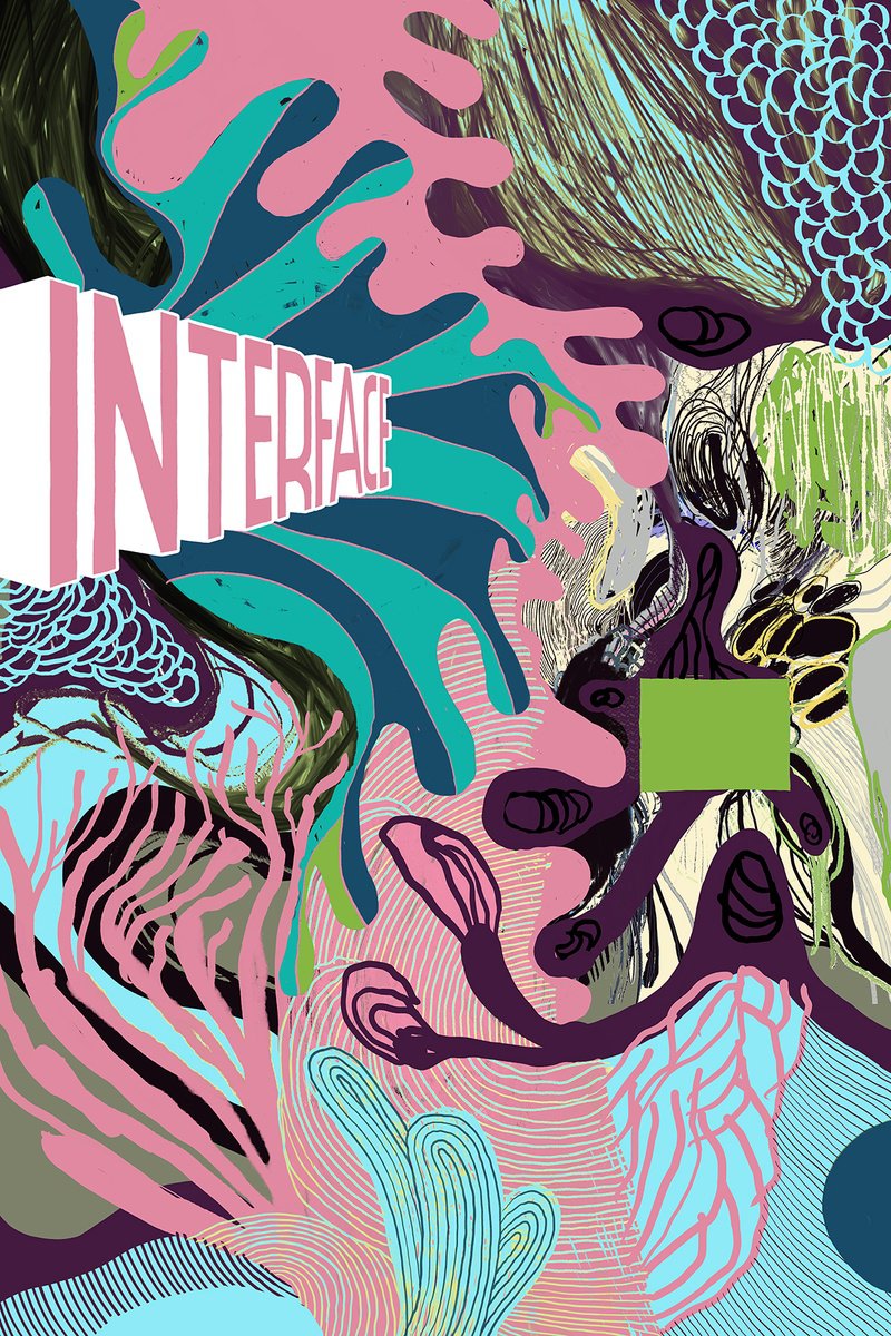 Abstract Landscape Giclee Print By Alasdair Willis, 16 X 23, Interface, Original Artwork