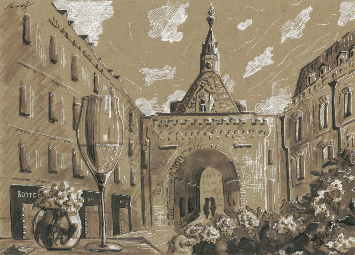 Evening in Moscow by Ekaterina Mitrofanova
