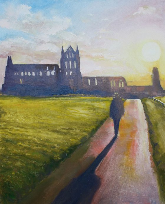 Whitby Abbey Winter