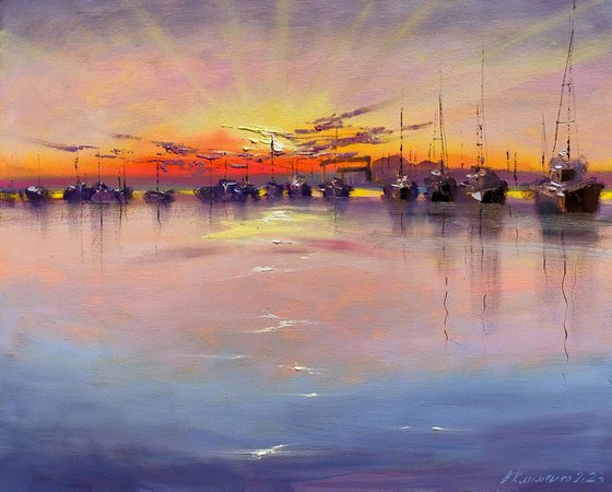 Sunset at the Pier