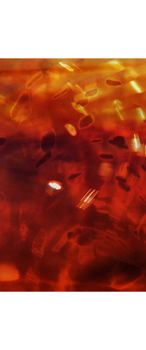 Shop Night (Red Yellow Magenta) Soho London by Paul Harrison