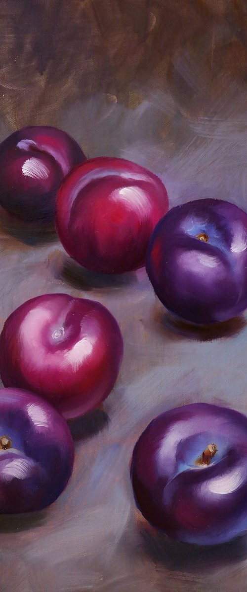 "Plums" by Lena Vylusk