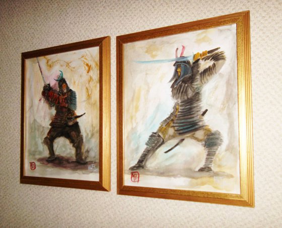 "Dueling Samurai"