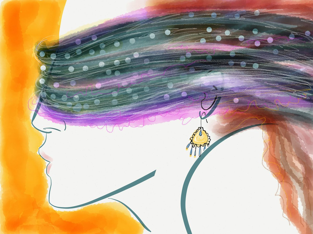 Her Voile Blindfold by Phyllis Mahon