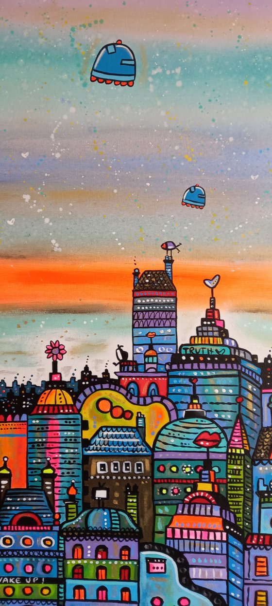 A Fantastic Imaginary City