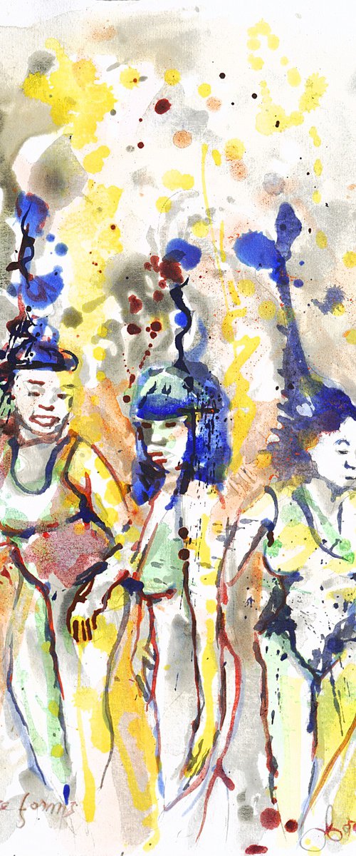 alien dance forms by Gordon T.