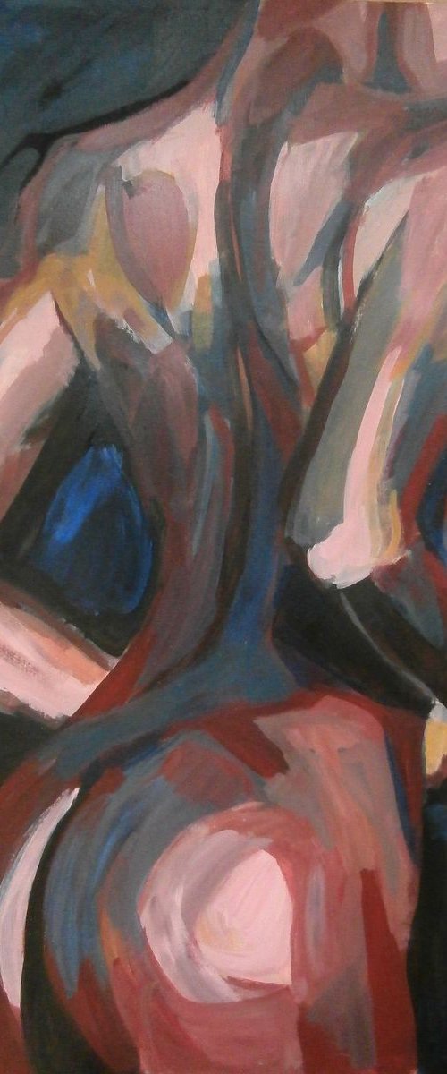 Nude 189 / 51 x 35.5 cm by Alexandra Djokic