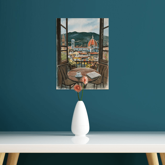 A View From A Window, Florence