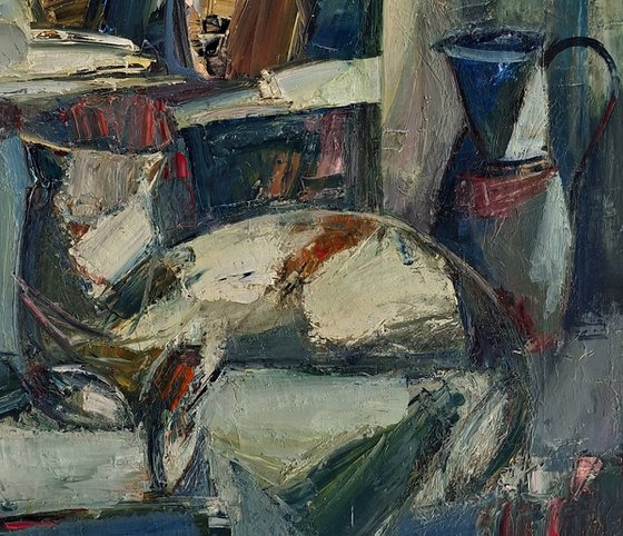 Still Life With a Cat