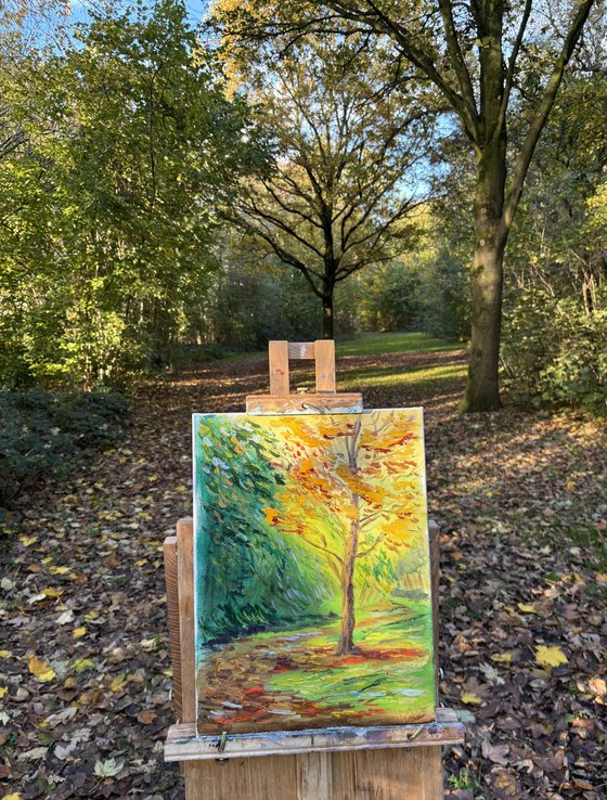 The Whispering Autumn Tree