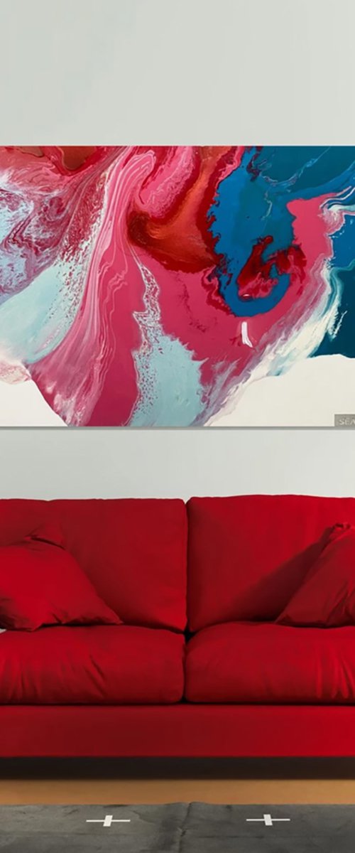 Dancing Queen 150cm x 120cm by Sean Knipe