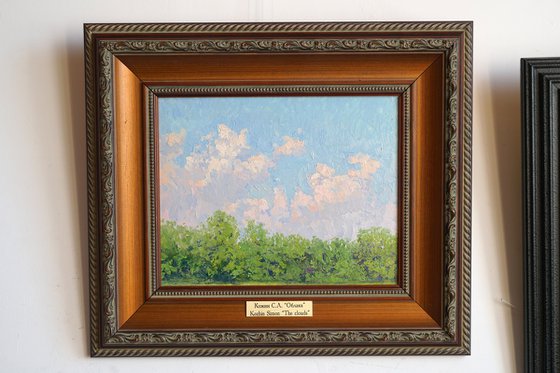 Clouds. Botanical Garden