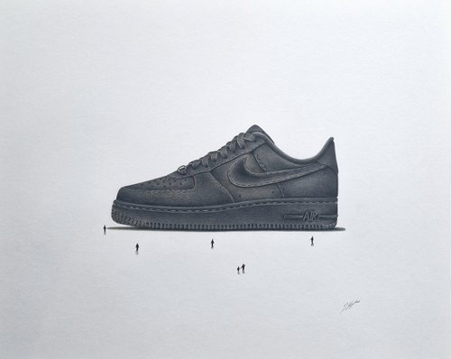 Air Force 1: Black: an Iconic Sneaker by Daniel Shipton