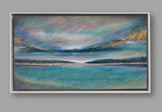 Incoming Tide  - Original Painting - Framed & Signed  - Sennen Cove - Cornwall