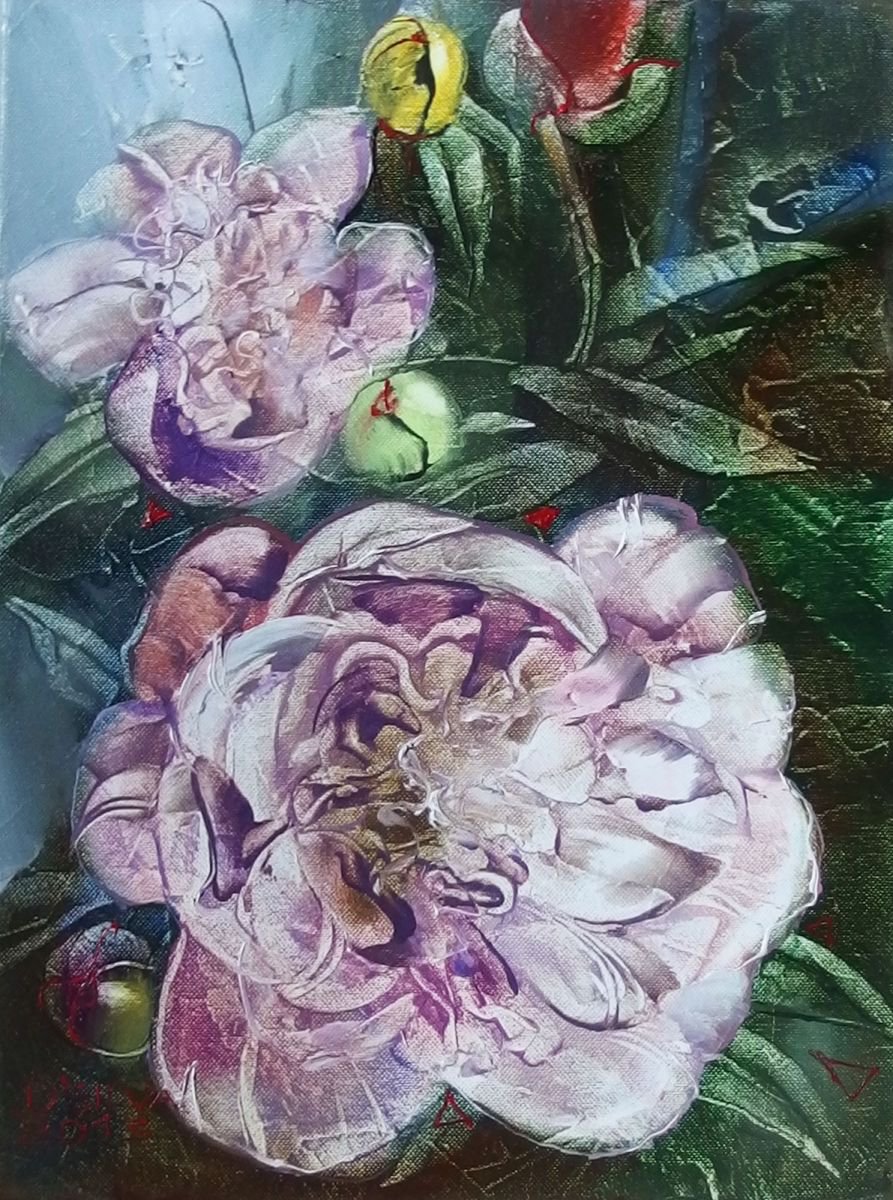 Peony Bloom by Silvija Drebickaite