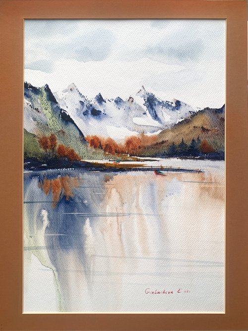 Mountain Lake #23 by Eugenia Gorbacheva