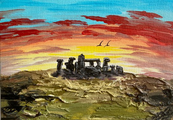 Stone Henge in a Frame