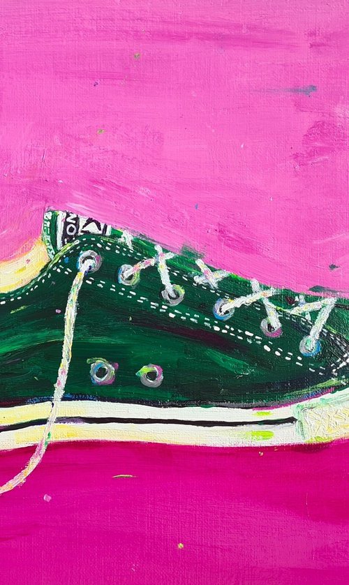 Green Converse by Dawn Underwood