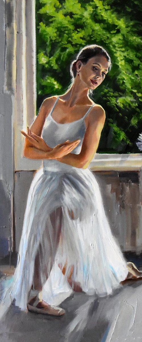 Ballerina, the summer classes by Serghei Ghetiu