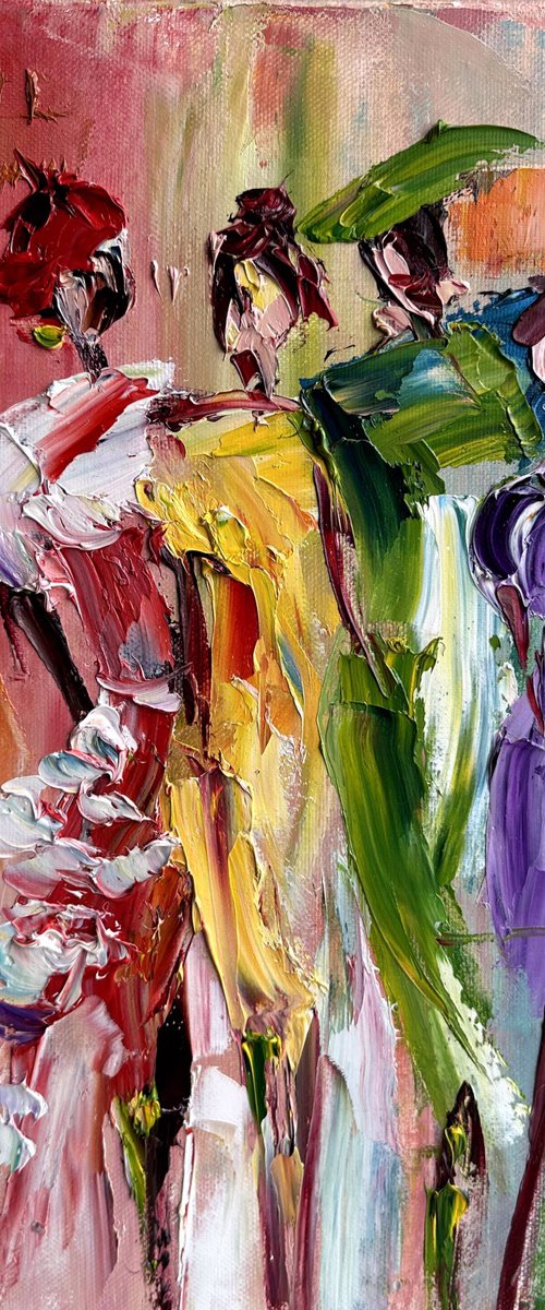 Fashion girls Abstract by Oksana Fedorova