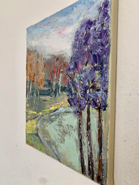 Landscape with trees