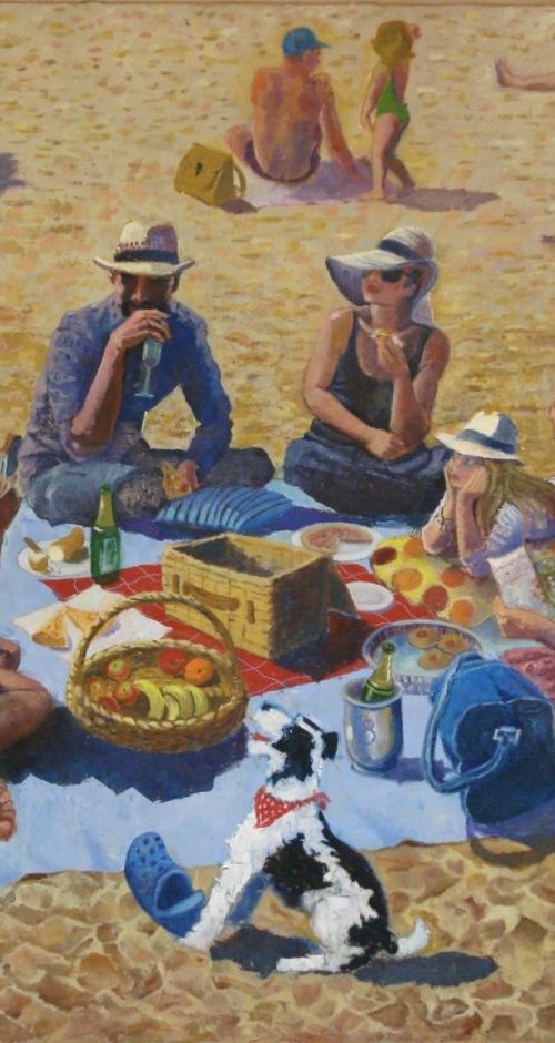 Picnic at Biarritz by Peter Clarke