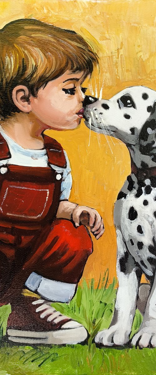 A Kiss of Friendship by Karine Harutyunyan