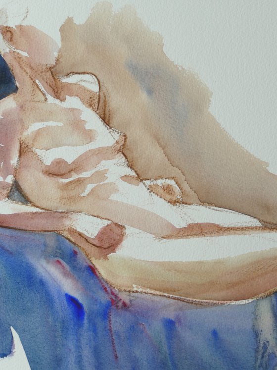 Reclining nude