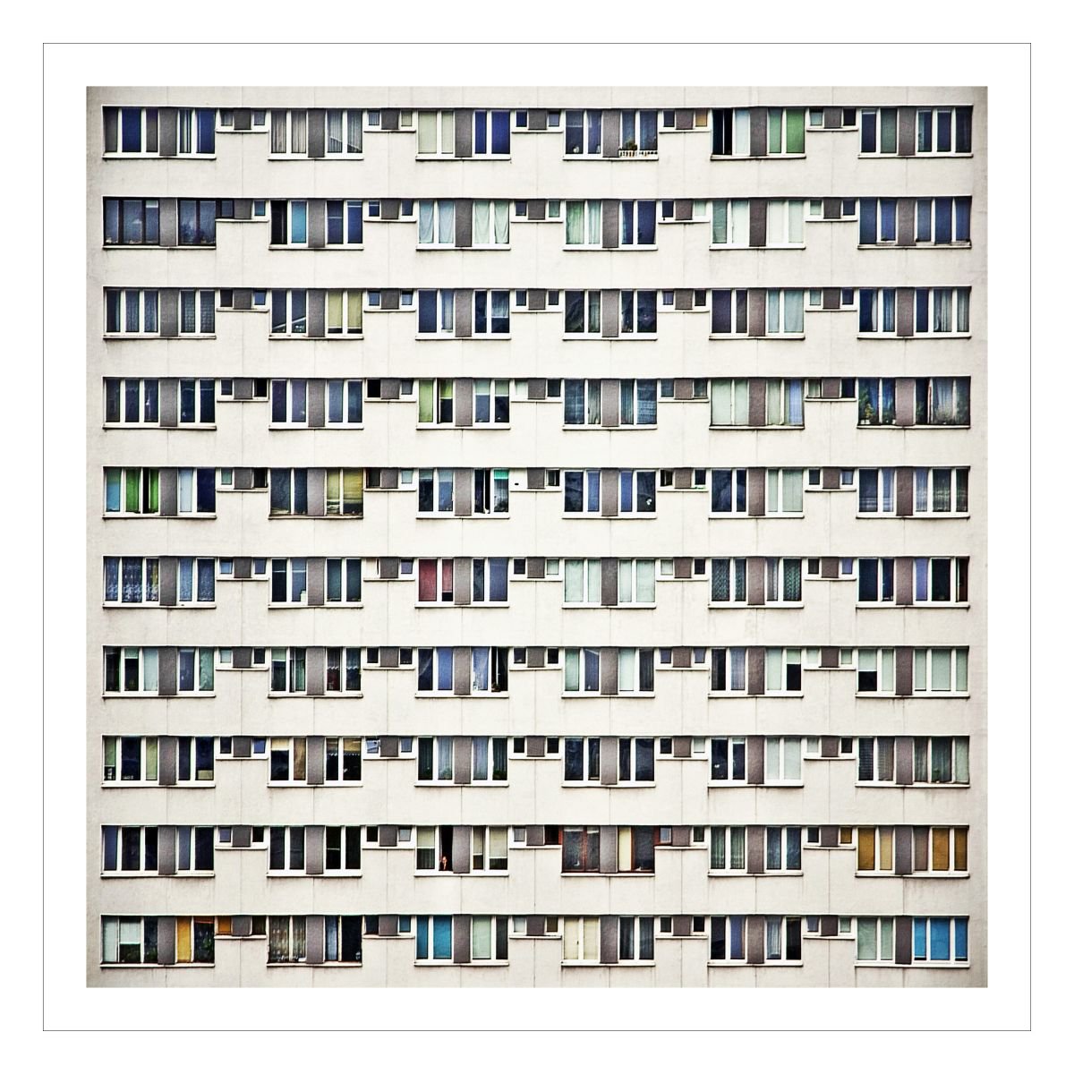 Geometric Cityscapes Photograph By Beata Podwysocka, 20 X 20, In A Row, Original Artwork
