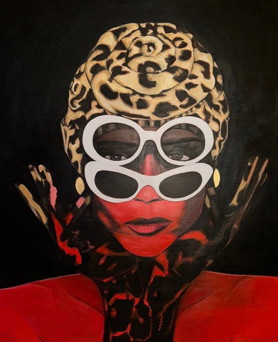 The Lady With The Leopard Print