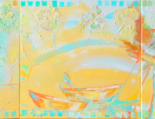 Seasons-  triptych by Maria Paunova