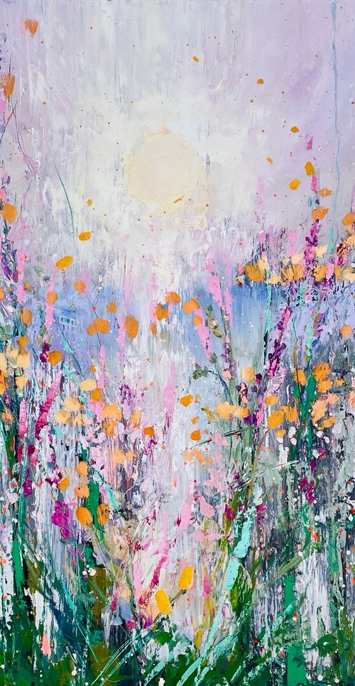 Pastel Meadow by Ewa Czarniecka