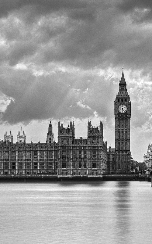 Timeless Majesty - London Cityscape with the Big Ben - Art Photo Print by Peter Zelei