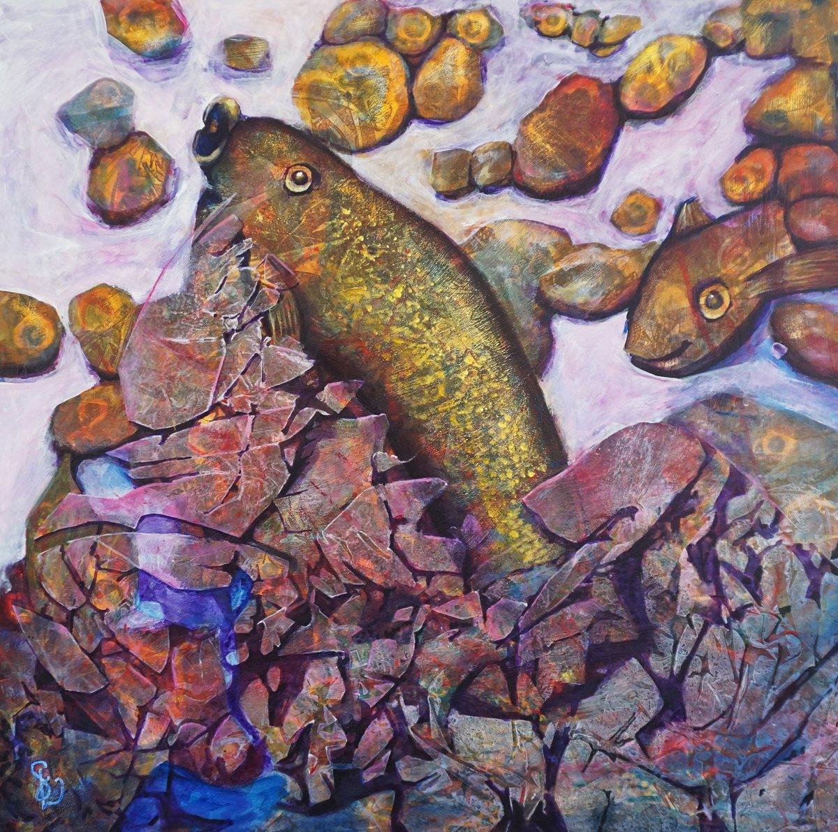 Fish Reincarnating by Dora Stork