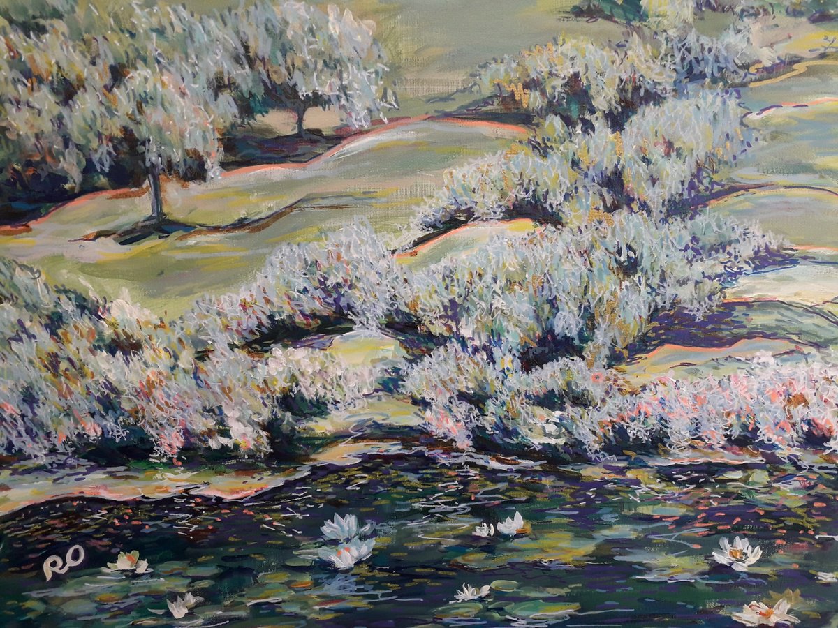  Summer Day By Olga Rokhmanyuk | Roartus, 24 X 18, Artwork For Sale On Artfinder
