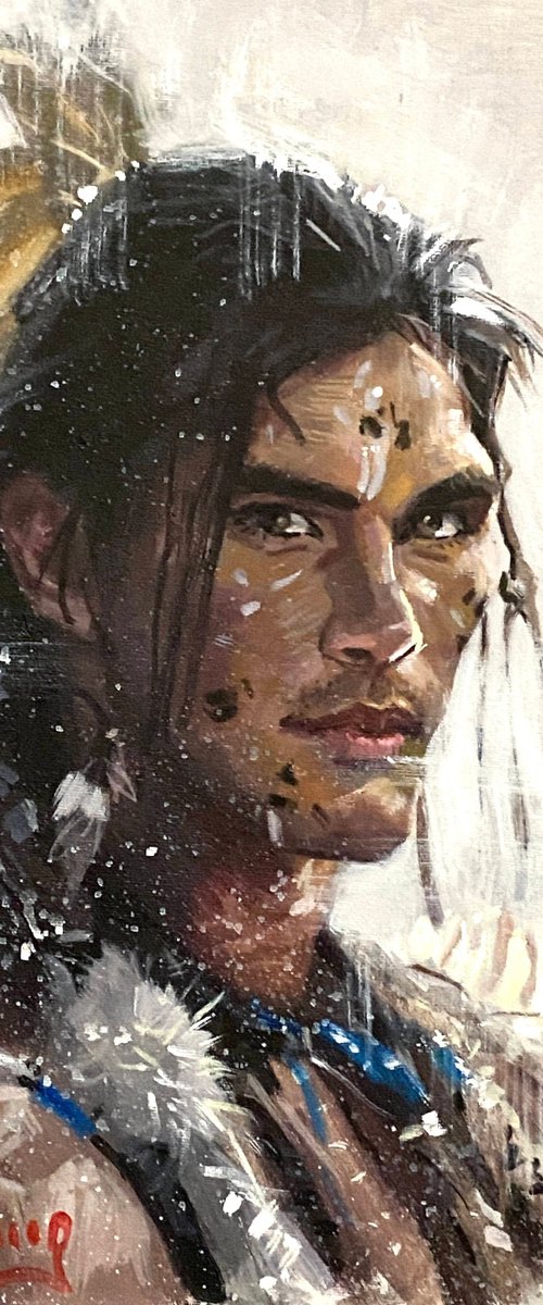 The Warrior’s Gaze by Paul Cheng