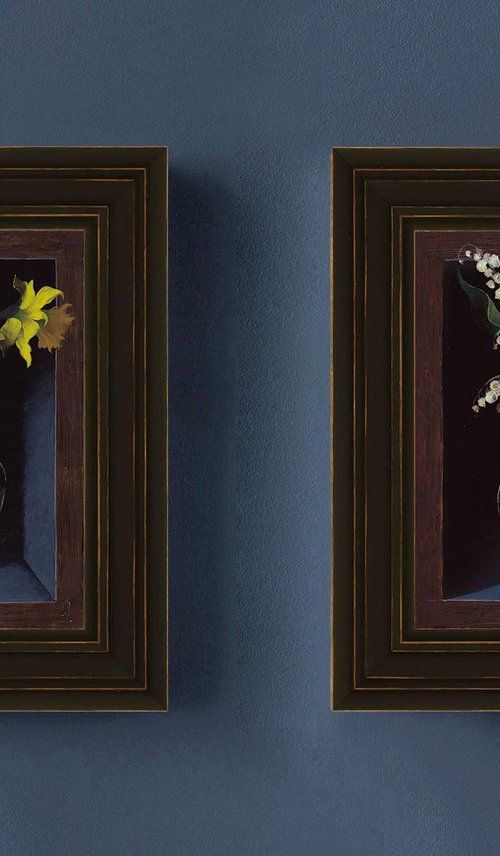 Diptych: Secret Box №11 & №12 by Ayna Paisley