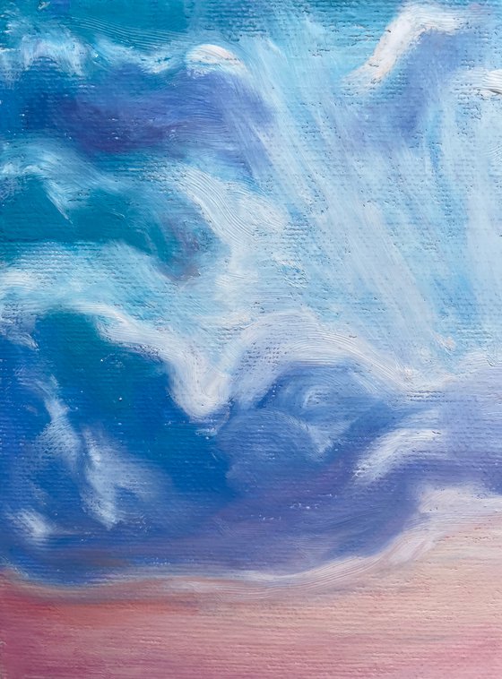 Sea Original Painting, Sunset Oil Pastel Drawing, Seascape Art, Pastel Home  Decor Pastel drawing by Kate Grishakova