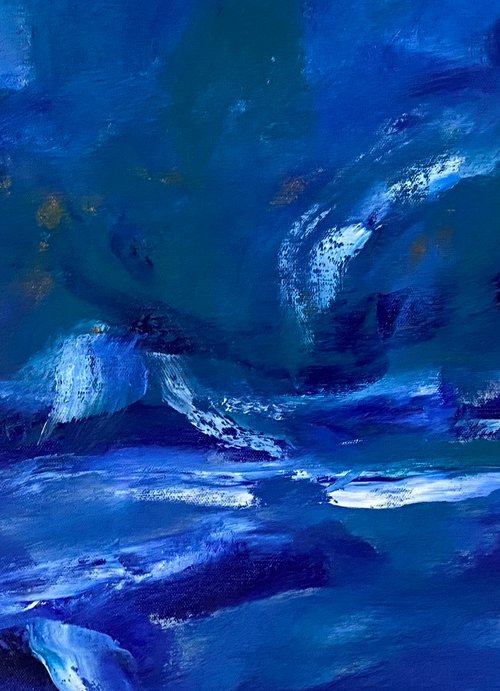 Moonlit Flow by Deepa Kern