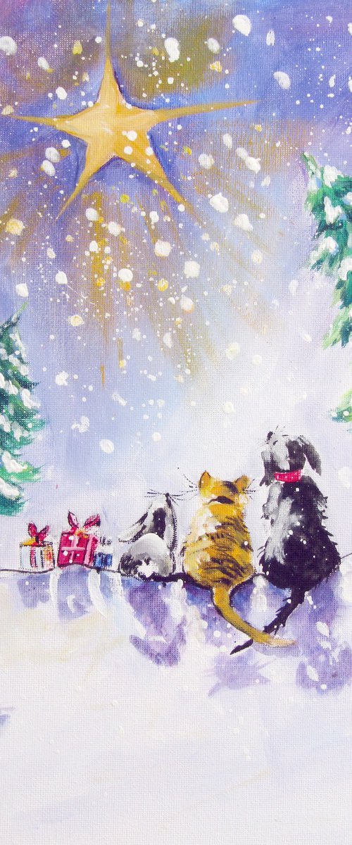 Wintertime with friends by Kovács Anna Brigitta