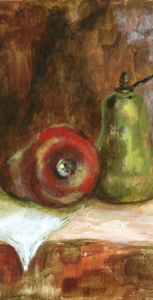 Condiments of the Chef  Impressionist Still Life by Rebecca Pells