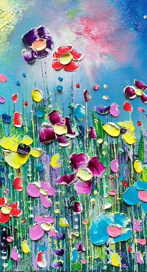"Our Night as One" - Flowers in Love by Phil Broad