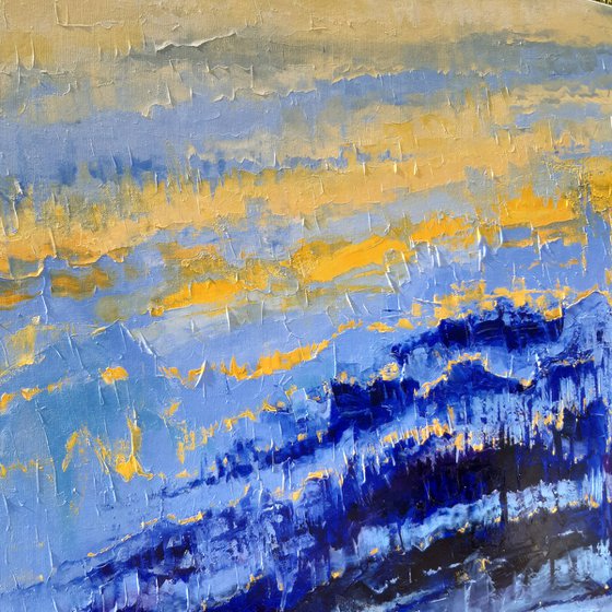 Sunrise VII  100x150cm