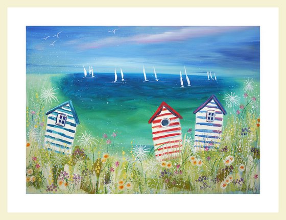 Beach Huts in the Bay